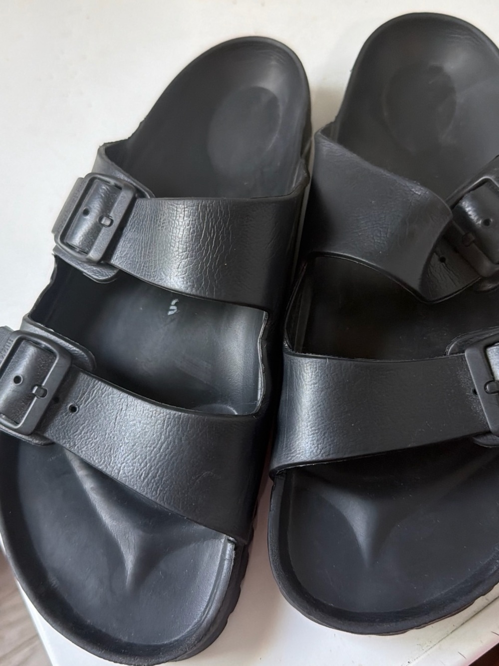 Birkenstock Arizona Essentials EVA Unisex black sz 10 - Picture 3 of 3